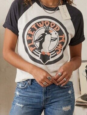 Fleetwood Mac Raglin Style T-shirt
